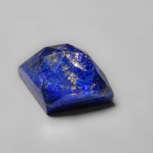 Load image into Gallery viewer, Rose Cut Crystal And Lapis lazuli Doublet With Pyrite Inclusion
