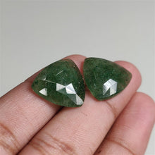 Load image into Gallery viewer, AAA Rose Cut Aventurine Pair
