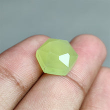 Load image into Gallery viewer, Rose Faceted Prehnite Chalcedony
