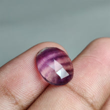 Load image into Gallery viewer, Rose Cut purple Fluorites

