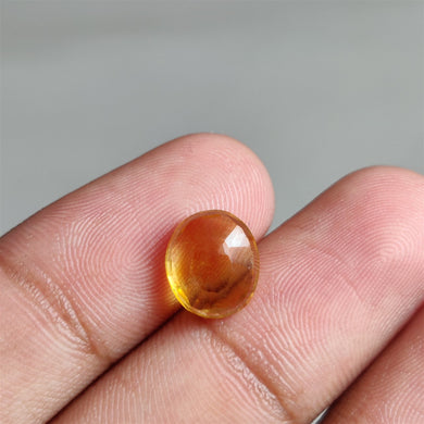 Faceted Citrines