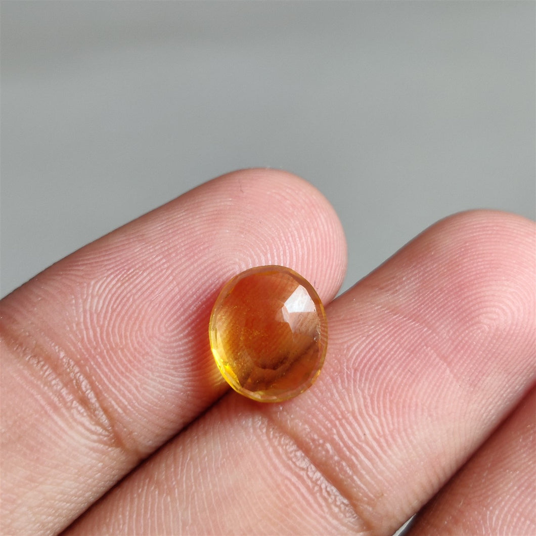 Faceted Citrines