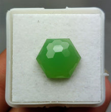 Load image into Gallery viewer, Honeycomb Cut Chrysoprase
