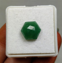 Load image into Gallery viewer, Rosecut Green Aventurine Hexagons
