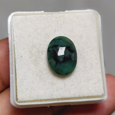 Rose Cut Zambian Emeralds