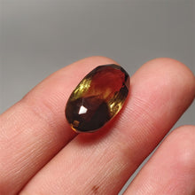 Load image into Gallery viewer, Faceted Bi Color Lemon Quartz With Smoky Inclusions

