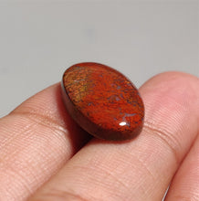 Load image into Gallery viewer, Opaque Red Moss Agate Cabs
