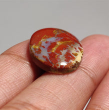 Load image into Gallery viewer, Opaque Red Moss Agate Cabs
