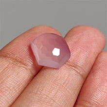 Load image into Gallery viewer, Honeycomb Cut Lavender Chalcedony
