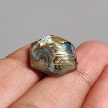 Load image into Gallery viewer, Step Cut Crystal And Abalone Shell Doublets
