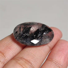 Load image into Gallery viewer, AAA Faceted Black Rutilated Quartz
